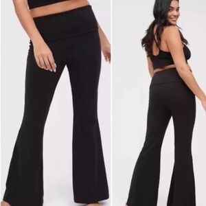 OFFLINE By Aerie OG Foldover High Waisted Super Flare Legging